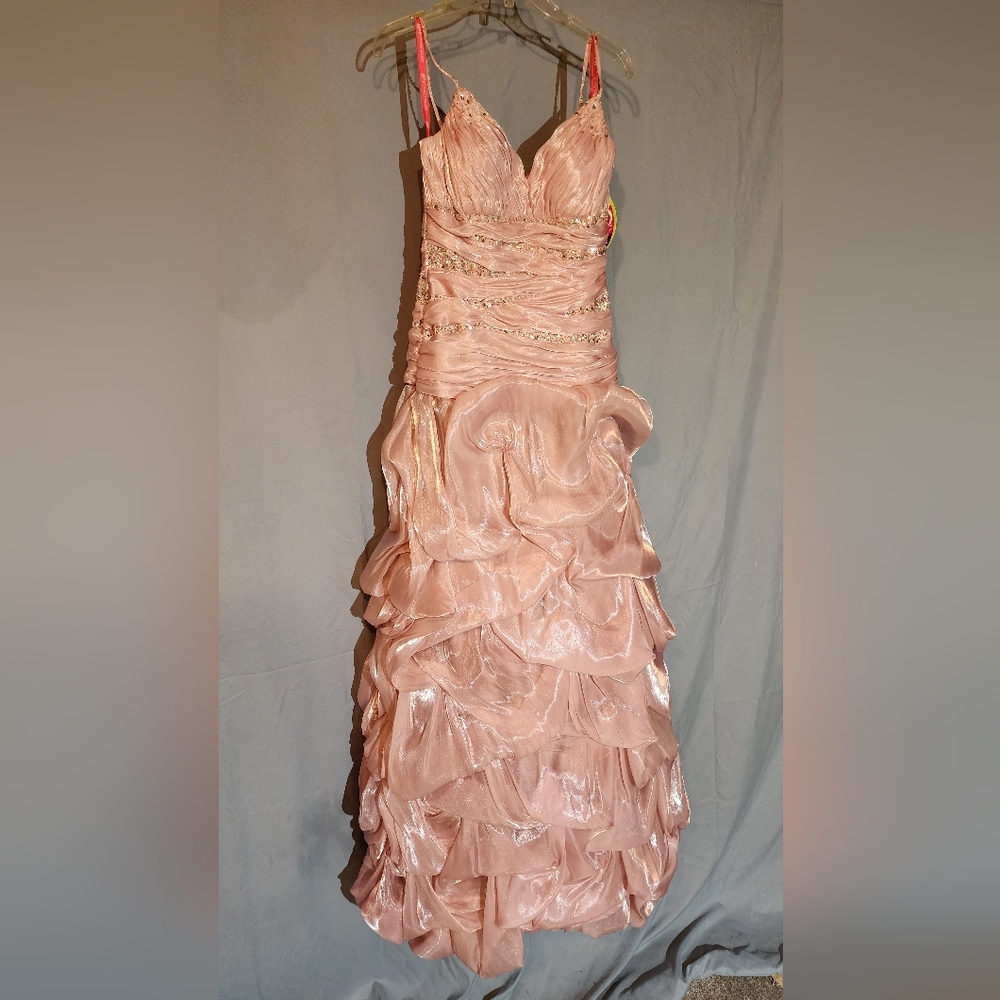 Maggie Sottero Flirt Prom Gown - P1268 - Dusty Rose